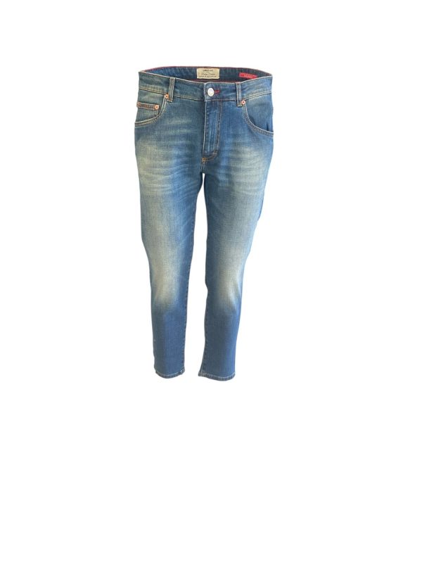 Rocco Vintage Camouflage Jeans Uomo AI25PCUP048D26A914V
