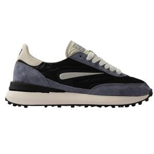 Scarpe d.a.t.e. pe 25. mod. athleta nylon black-cream art. m421-at-ny-bc