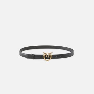 Love Berry H2 Belt.low Vitello Pinko Cinture Donna 100143A0F1AI25.26.