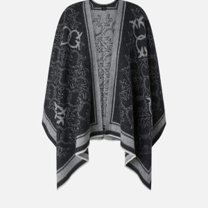 Croazia Cappa Jacquard Logo Pinko Sciarpe Donna 105965A2ZIAI25.26.