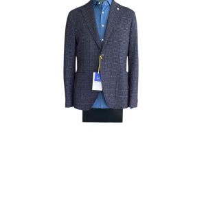 Giacca due bottoni microfantasia Manuel Ritz 3932G2442MC 253756