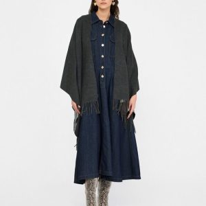 Poncho Embossed Liu Jo Sciarpe Donna 2F5034T0300AI25.26.