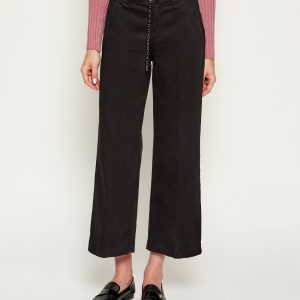 Pant.b.up Flare Cropped H.w. Liu Jo Pantaloni Donna MF5406T8191AI25.26.
