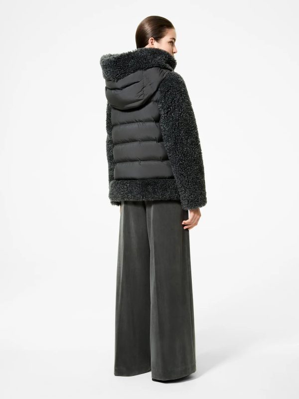 Lamb Hybrid Hood Wom Jkt Rrd Giubbotti Donna W25572AI25.26.