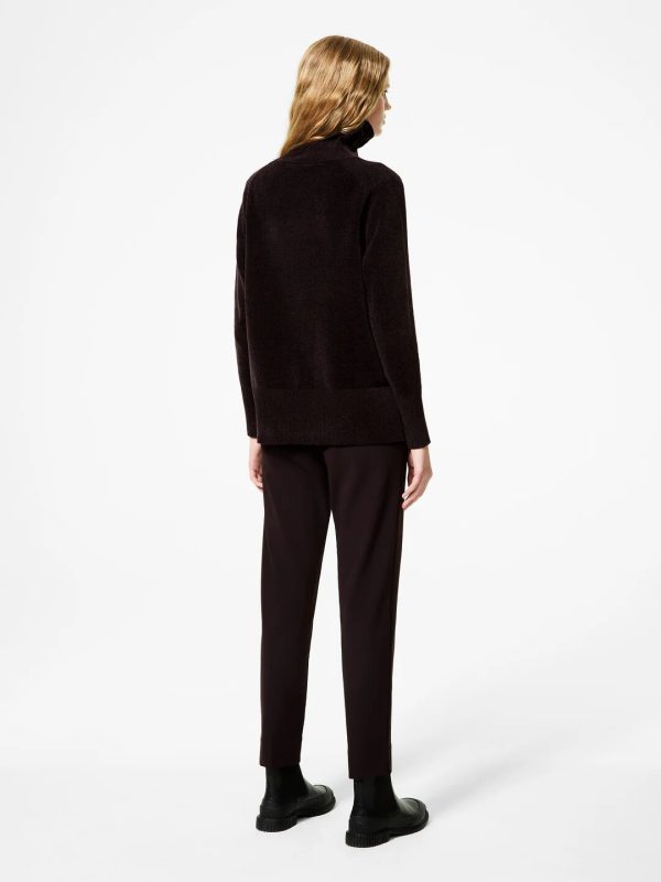 Velvet Vent Turtleneck Wom Knit Rrd Maglie Donna W25631AI25.26.