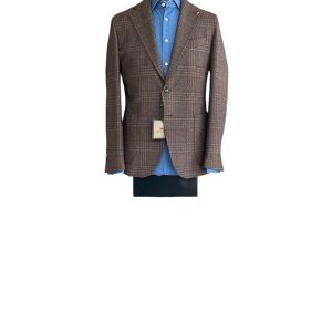Giacca due bottoni a quadri slim Art. Belair Mulish GKS102QAI2526.