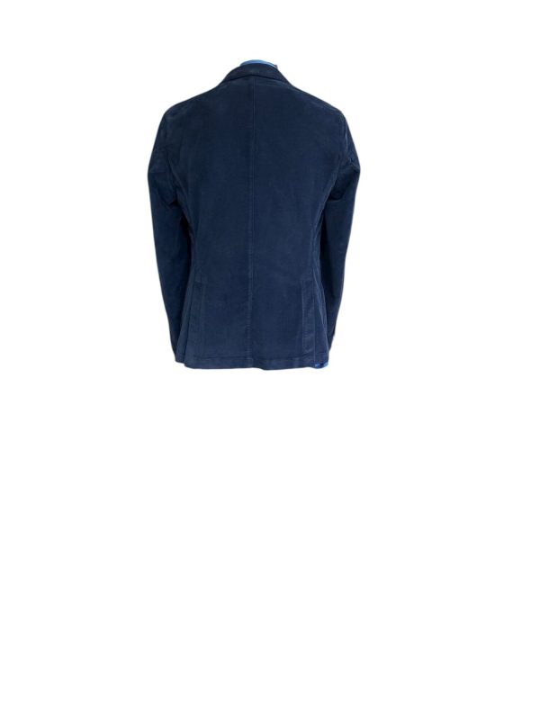 Giacca in velluto due bottoni slim Art. Portland Mulish R7002AI2526.