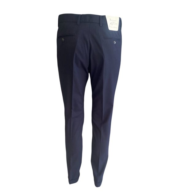Pantalone Chino 100% lana Bsettecento Pantaloni Uomo MH700 2757