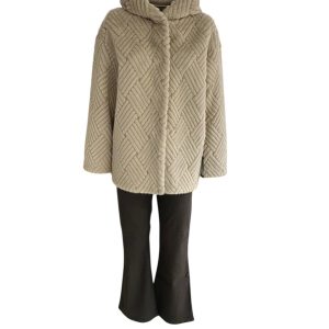Giacca Cappuccio reversibile Diamond Tavus Giubbotti Donna 25210BEI