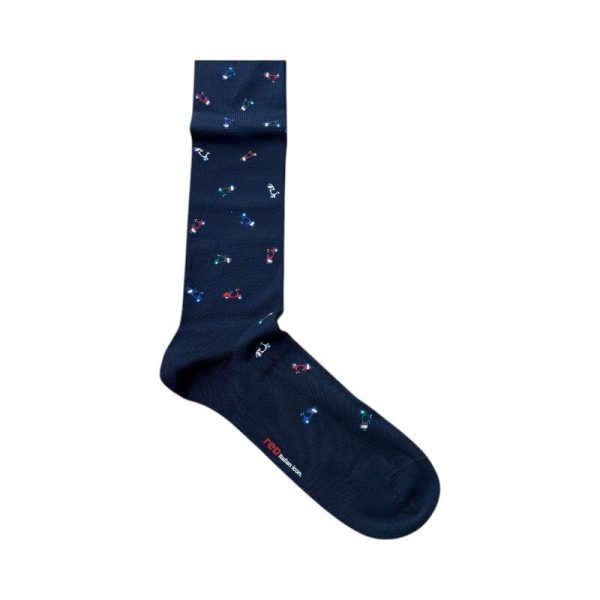 Calza Lunga Da Uomo Stampa Icon Red Calze Uomo 62596G