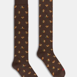 Calza Lunga Uomo Bassotti Red Calze Uomo 64278G