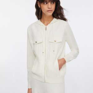 Ecs Maglia Zippata M/l Liu Jo Maglie Donna TF5037MS75LAI25.26.